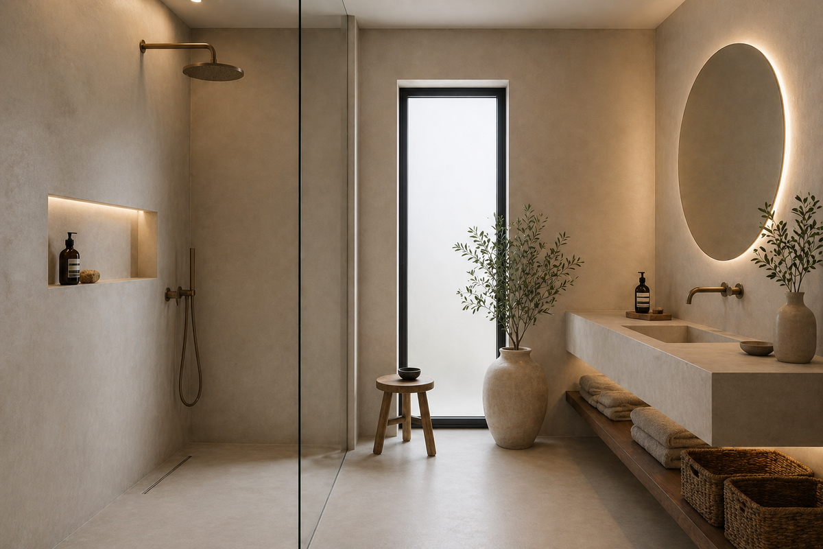 Quelle finition choisir pour un enduit décoratif selon la pièce ?