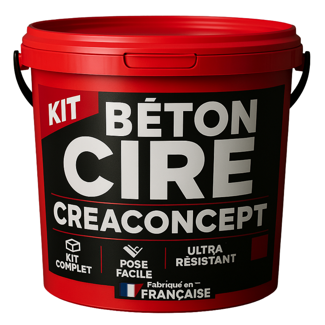 KIT BETON CIRE 10 M2 ZONE HUMIDE