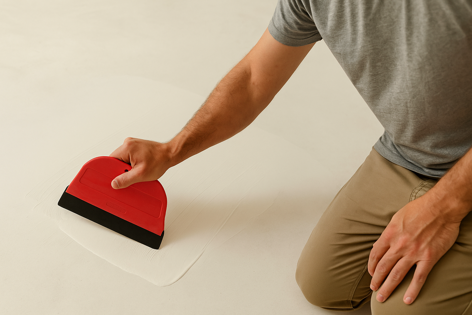 Raclette carreleur anti-trace Cannes Color's